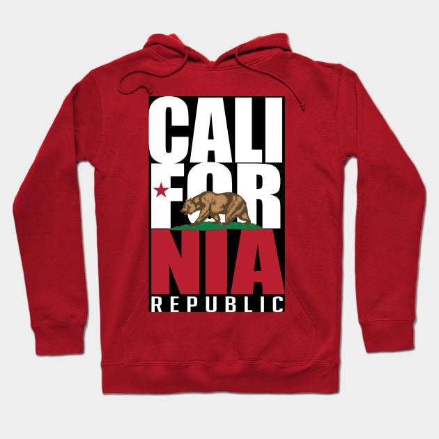 California Republic Design Hoodie by Sterling